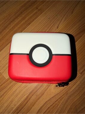 Poké Ball Hard Shell Travel Case - Red & White